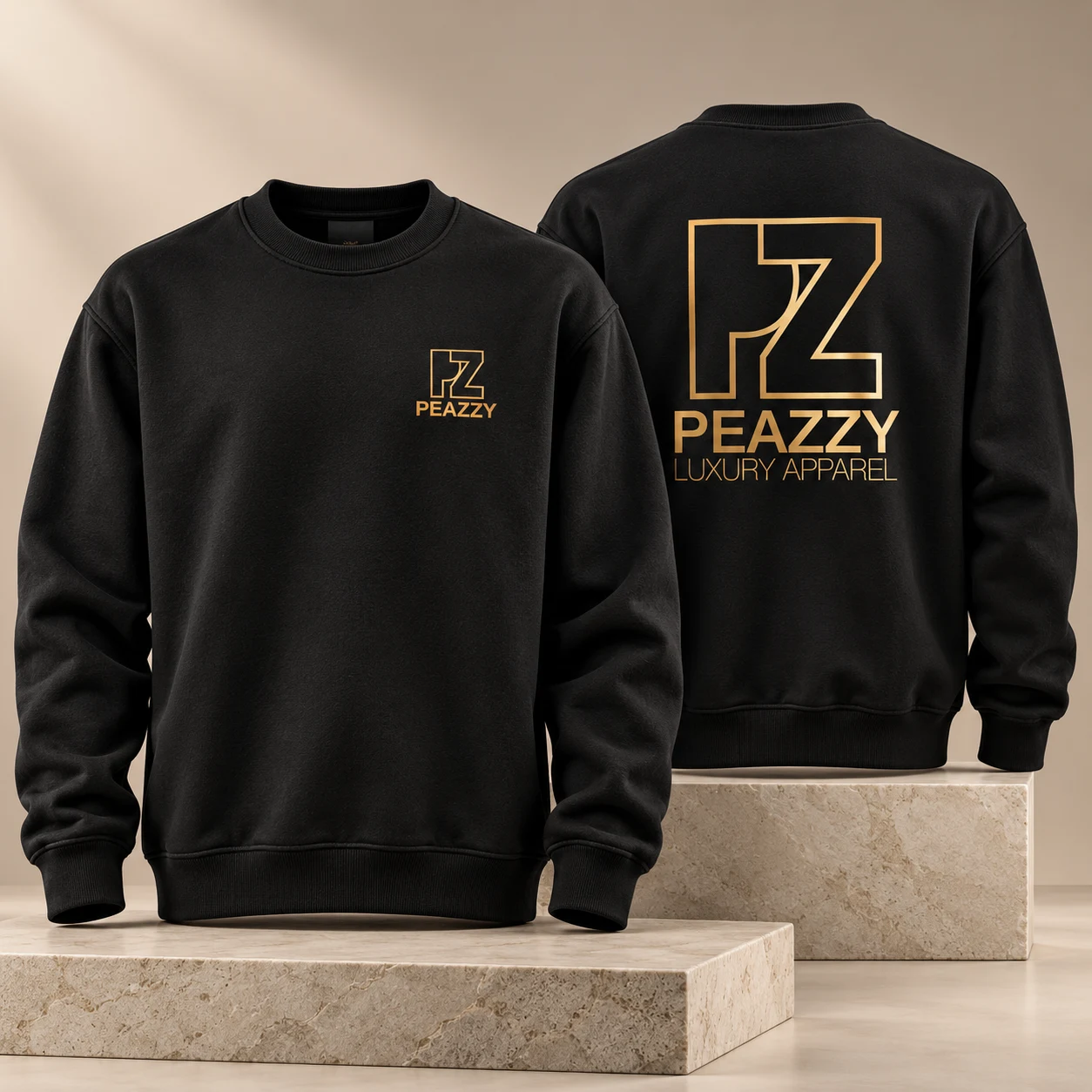 PeAZZY Luxury Crewneck Sweatshirt